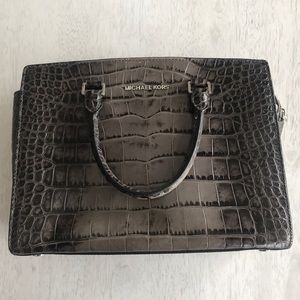 Michael Kors snakeskin print bag